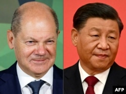 COMBO-GERMANY-CHINA-POLITICS-DIPLOMACY-ECONOMY
