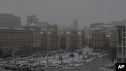 Trg nezavisnosti (Majdan) u Kijevu, Ukrajina, 21. novembra 2021.