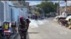Lapolis Kraze ak Gaz Lakrimojèn Manifestasyon Pati Politik EDE a