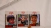 Poster berisi wajah anak-anak Israel yang dijadikan sandera oleh Hamas terpampang di sebuah area di Tel Aviv, pada 21 November 2023. (Foto: AP/Ariel Schalit)