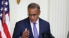 Wakil Menteri Luar Negeri AS Richard Verma berbicara di sebuah acara di Ruang Timur Gedung Putih, di Washington, 13 September 2023. (Foto: AP)