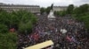 French protesters stand up to far right ahead of country's snap elections