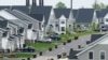 Pembangunan rumah-rumah baru di kota Eagleville, Pennsylvania (foto: dok). 