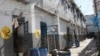 A view of an empty cell block at the National Penitentiary following violent clashes that led to a prison break, in Port-au-Prince, Haiti, March 3, 2024. 