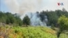 Хеликоптери, пожарникари, војска во битка со пожарот кај Пехчево