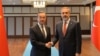 FILE - Turkish Foreign Minister Hakan Fidan meets with Chinese Foreign Minister Wang Yi in Ankara, Turkey, July 26, 2023. Fidan wrapped up a three-day visit to China on June 5, 2024. (Pool via Reuters)