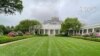 The Rose Garden at the White House in Washington, May 10, 2024.