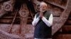 FILE - Indian Prime Minister Narendra Modi greets leaders of the G20 countries, in New Delhi, India, Sept. 9, 2023.