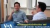 Pita Limjaroenrat of Move Forward Party held a fireside chat with Thai students at MIT on October 28, 2023. 