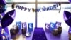 Hiasan Ramadan dipajang di toko Party Store di Dearborn, Michigan, 23 Maret 2023. (Foto: Carlos Osorio/AP Photo)