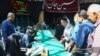 Iranian Jews are photographed by Iranian state media voting at Isfahan's Al Aqsa Mosque in the second round of the Iranian presidential election on July 5, 2024. The ballot box can be seen in the center of the image. (Source: IMNA) 