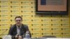 Zoran Gavrilović iz Birodija predstavlja rezultate istraživanja javnog mnenja Srbije (foto: Fonet)