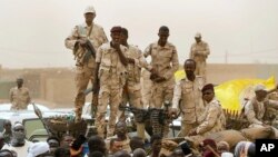 شماری از شبه‌نظامیان گروه واکنش حمایت سریع در سودان