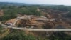 Pembangunan wilayah inti pemerintahan Ibu Kota Negara Nusantara (IKN), di Sepaku, provinsi Kalimantan Timur, Indonesia, 8 Maret 2023. (REUTERS/Willy Kurniawan)