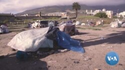Homeless People Camping in Cape Town’s City Center Battle Eviction 