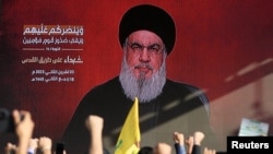 Udhëheqësi i grupit militant Hezbollah, Sayyed Hassan Nasrallah/Reuters