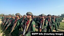 ရှမ်းပြည်တိုးတက်ရေးပါတီ SSPP တပ်ဖွဲ့ဝင်များ