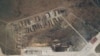 Citra satelit menunjukkan pangkalan udara Saky yang hancur di Krimea, 10 Agustus 2022. (Foto: Planet Labs PBC via Reuters)