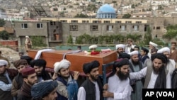 Adadin Wadanda Suka Mutu A Harin Bam A Masallacin Babban Birnin Afghanistan Ya Kai 21: ‘Yan Sanda