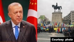 Serokê Tirkîyê Recep Tayyîp Erdogan- çalakîya bo UKrayna (Kolaj)