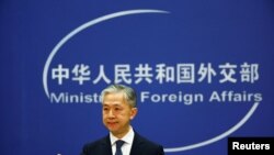 FILE -Juru Bicara Kementerian Luar Negeri China Wang Wenbin.