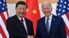 FILE - U.S. President Joe Biden and Chinese President Xi Jinping meet on the sidelines of the G20 Summit on Bali, Nov. 14, 2022. Another meeting, this one on the sidelines of the upcoming APEC summit in San Francisco, "is a possibility," Biden said Oct. 6, 2023.