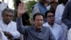 FILE - Pakistan's former Prime Minister Imran Khan speaks during a news conference in Islamabad, April 23, 2022.