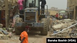 Scene of explosion at Sabon Gari, Kano