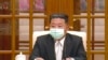 북한 '마스크 착용' 김정은 첫 공개