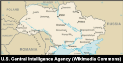 Map of Ukraine