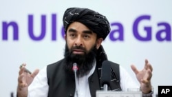 ذبیح‌الله مجاهد، سخنگوی حکومت طالبان