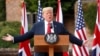 Predsednik Donald Tramp na konferenciji za novinare u Britaniji, 13. jul 2018.