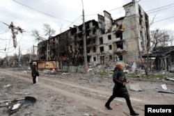 Маріуполь, 18 квітня 2022. REUTERS/Alexander Ermochenko