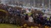Demonstranti tokom protestima pod nazivom "Marš suseda" u prestonici Minsku (Foto: Чытач радыё Свабода)