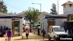 India Myanmar border at Morey of Manipur (photo: C J B)