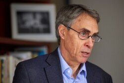 FILE - Kenneth Roth, executive director of Human Rights Watch, attends an interview with Reuters in Geneva, Switzerland, Jan. 12, 2021.