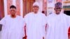 Shugaba Buhari Ya Karbi Bakuncin Sabon Shugaban Jam'iyyar APC, Sanata Abdullahi Adamu