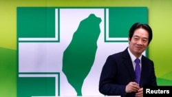 Wakil Presiden Taiwan William Lai menjabat sebagai Ketua Partai Progresif Demokratik yang berkuasa di Taipei, Taiwan, 18 Januari 2023. (Foto: REUTERS/Ann Wang)