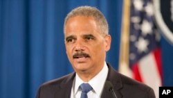 Attoni janar kuma ministan shari'a na Amurka Eric Holder.