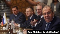 UKRAINE-CRISIS/RUSSIA-AFRICA | Sergei Lavrov in Egypt Africa