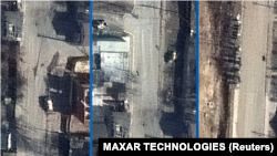 Satellite images show civilian deaths in Ukraine town while it was in Russian hands