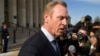 In this Jan. 28, 2019, file photo, acting Defense Secretary Pat Shanahan speaks with the media at the Pentagon in Washington. 