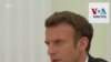 Ikrèn: Macron di Putin ke li espere ke l ap "kòmanse bese tansyon yo"