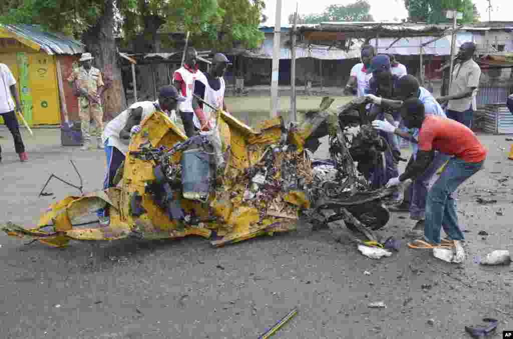 Harin Kunar Bakin Wake Yau Jumma'a A Kusa Da Kasuwar Kwastam Ta Maiduguri