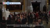 VOA60 America - More than 130,000 ordered to evacuate as Los Angeles wildfires spread