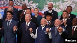Shugabannin Duniya a taron kolin G20 a Rio de Janeiro
