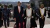 U.S. Secretary of State John Kerry, left, meets with the the Omani Minister Responsible for Foreign Affairs, Yusuf bin Alawi bin Abdullah, center, in Muscat, Oman, Nov. 14, 2016. 