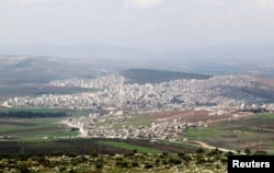 Pogled na kurdski grad Afrin, u blizini Aleka, 18. marta 2015.