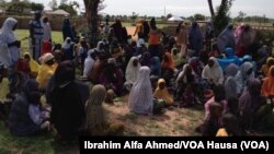 Yawancin 'yan gudun jihiran daga jihohin Borno da Yobe suka fito yayin da wasu da dama sun fito ne daga wasu sassan Adamawa kamar daga kananan hukumomin Madagali da Michika, Yuni 3, 2014.