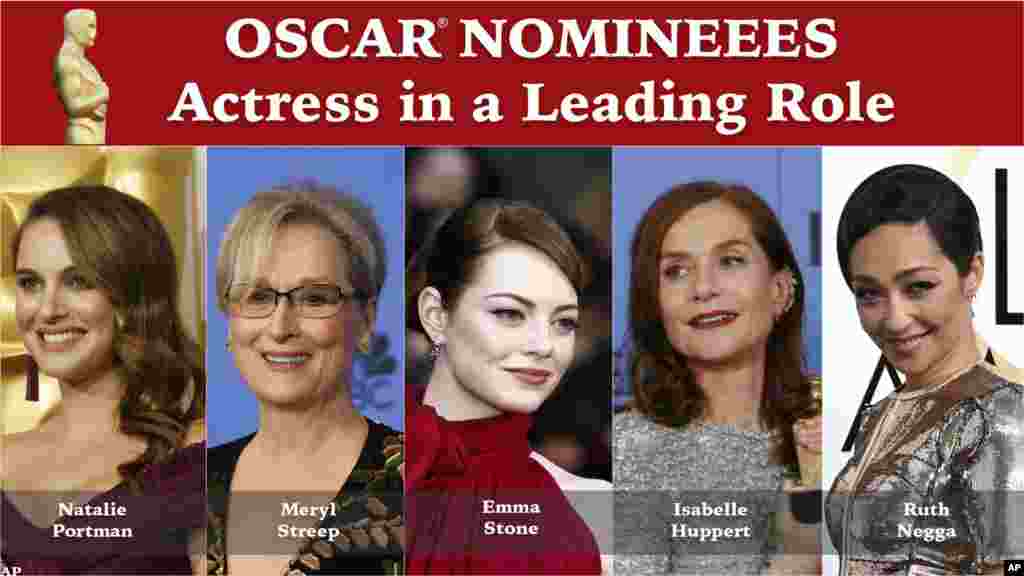 Hotunun Bikin Gasar Oscar Ta Fina-Finan Hollywood "Oscars 2017", Fabrairu 27, 2017